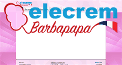 Desktop Screenshot of elecrem-barbapapa.com